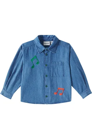 Mini Rodini Camicia di jeans Note