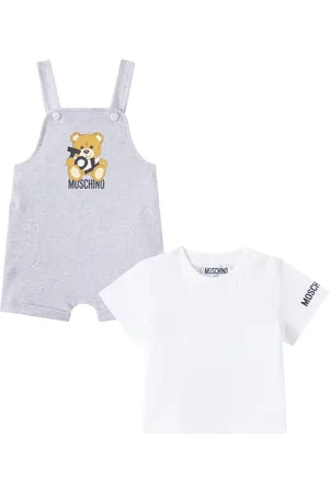 Moschino Baby - T-shirt e salopette Teddy Bear