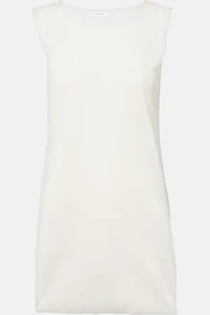 The Row Top Jaylen in misto lino e cotone