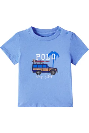 Ralph Lauren Baby - T-shirt in cotone con stampa