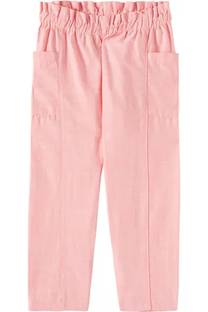 BONPOINT Pantaloni Tiche in chambray di cotone