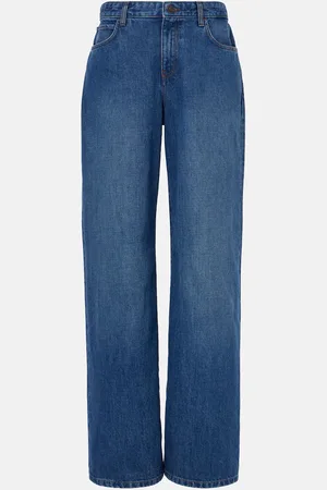 The Row Jeans a gamba larga e vita alta Eglitta