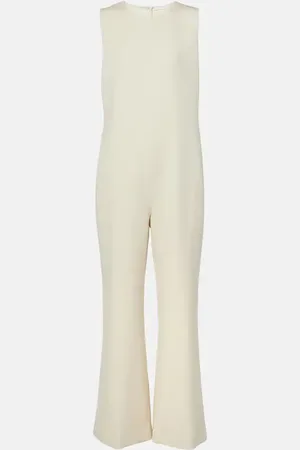 The Row Jumpsuit a gamba larga Levante in lana