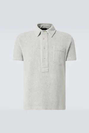 Tom Ford Polo in spugna di misto cotone