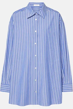 The Row Camicia Luka in popeline di cotone