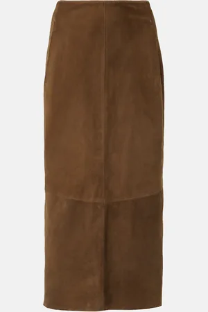 Vince Gonna a tubino in suede