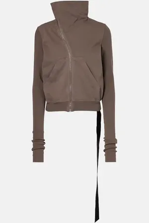 Rick Owens DRKSHDW - Felpa Mountain Sweat in cotone
