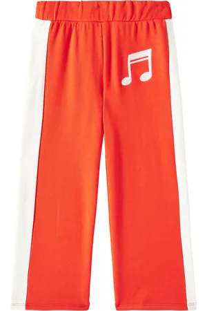 Mini Rodini Pantaloni sportivi Note in jersey