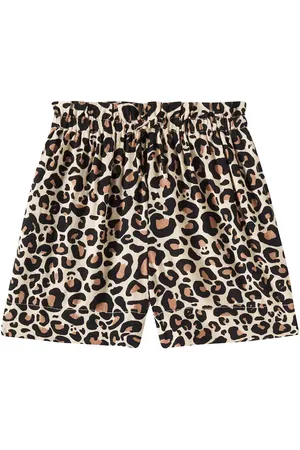 Molo Shorts Aisia con stampa leopardata