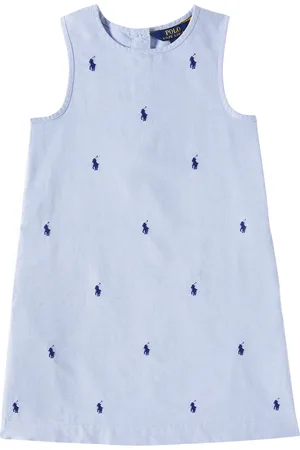 Ralph Lauren Abito in cotone e lino con stampa