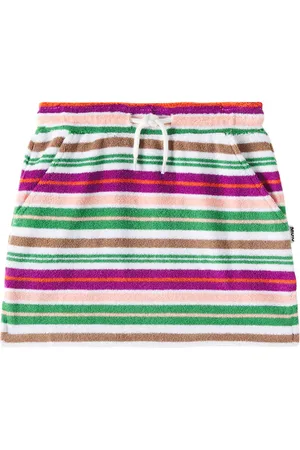 Molo Gonna Bethany in misto cotone a righe