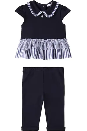 PATACHOU Baby - Abito e leggings in cotone