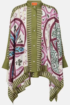 La DoubleJ Camicia Foulard in twill di seta