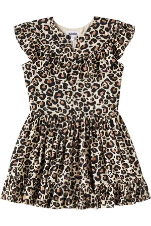Molo Abito Cho con stampa leopardata
