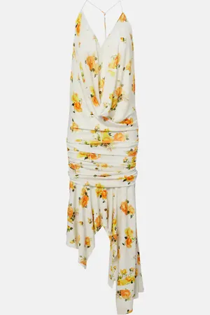 Acne Studios Abito midi asimmetrico Dikata