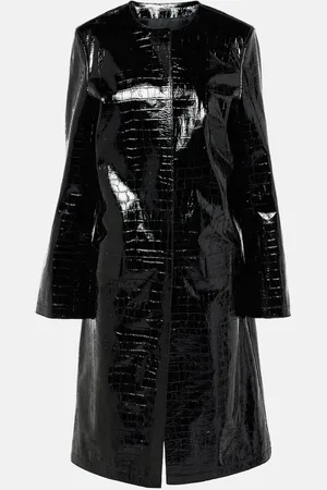 Totême Cappotto in pelle stampata