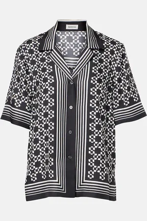 Simkhai Camicia bowling Koda con stampa
