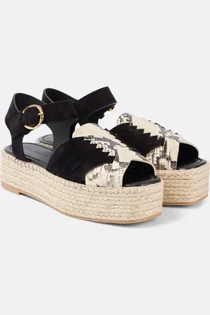 ULLA JOHNSON Espadrillas Elsa in pelle