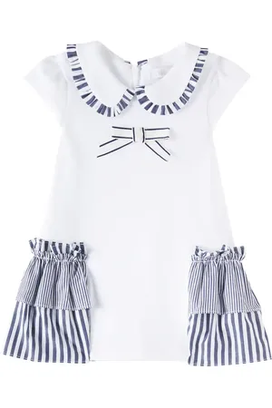 PATACHOU Baby - Abito in cotone a righe