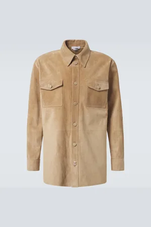 GABRIELA HEARST Giacca camicia Lucas in suede