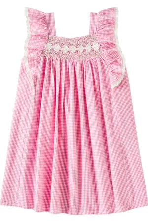 Louise Misha Abito in jersey di cotone con ricamo
