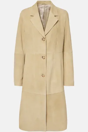 Totême Cappotto in suede