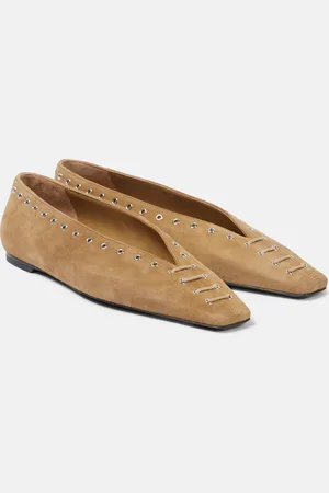 Totême Ballerine in suede