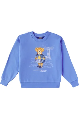 Ralph Lauren Baby - Felpa Polo Bear in jersey