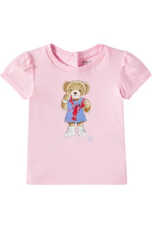Ralph Lauren Baby - T-shirt Polo Bear in jersey