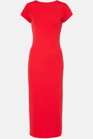 Ralph Lauren Abito midi in jersey