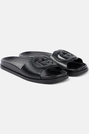 Gucci Sandali GG in pelle