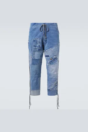 GREG LAUREN Jeans regular patchwork