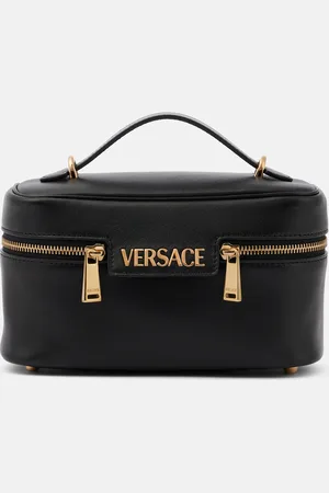 VERSACE Beauty case Tag Small in pelle