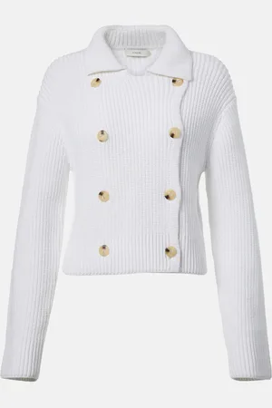 Vince Cardigan doppiopetto in misto cotone