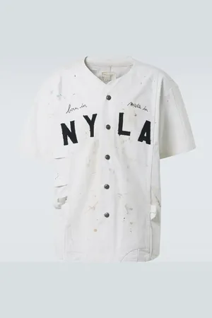 GREG LAUREN Camicia Painter in cotone