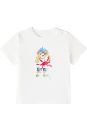 Ralph Lauren Baby - T-shirt in jersey di cotone