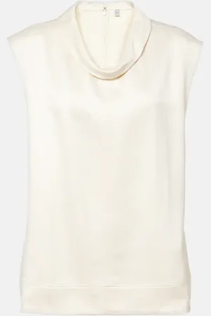 Totême Top in raso