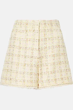 Giambattista Valli Shorts in tweed di misto cotone