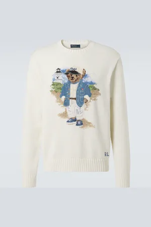 Ralph Lauren Pullover Polo Bear in cotone