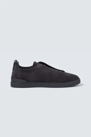 Ermenegildo Zegna Sneakers Triple Stitch in suede