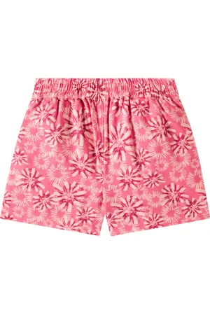 Scotch&Soda Shorts in cotone e lino con stampa