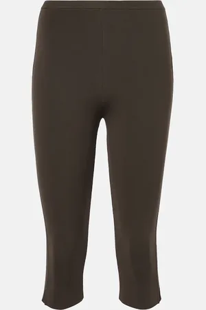 Totême Pantaloni capri in jersey