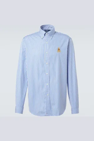 Ralph Lauren Camicia Bengal in popeline di cotone