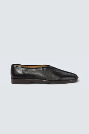 LEMAIRE Slippers in pelle