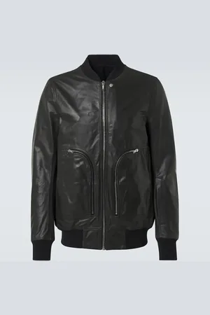 Rick Owens Bomber Bauhaus Flight in pelle