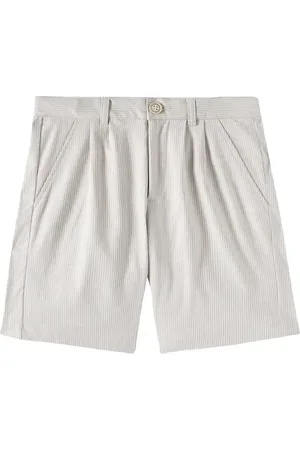 BONPOINT Shorts Charles in misto cotone a righe