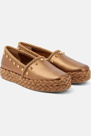 VALENTINO GARAVANI Espadrillas Rockstud in pelle