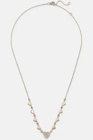 Roxanne First Collana in 14kt con diamanti e zaffiri