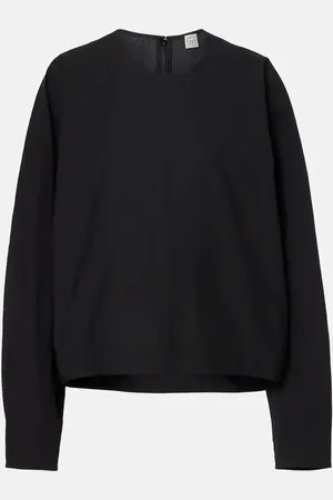 Totême Top in misto cotone