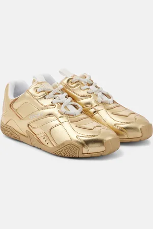 VERSACE Sneakers Galaxia in pelle metallizzata
